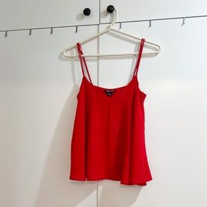 Topshop Red Cami